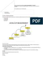 Scales of Measurement - Nominal, Ordinal, Interval and Ratio