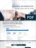 NURSING INFORMATICS - Research