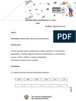 Clase 2 - EPJA - MAT - 2° Ciclo - REV