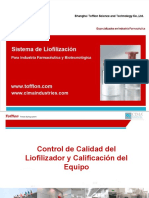 2.-Control de Calidad Del Liofilizador y Calificación Del Equipo