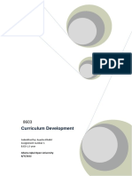 Curriculum Development: Submitted By: Ayesha Khalid Assignment Number 1 B.ED 1.5 Year