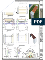 1 Banca de Madera Tipo 1 2 Banca de Madera Tipo 2: 1 Plano en Planta Banca 01 1 Plano en Planta Banca 02