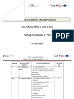 Planificação Anual Biologia - 11 PTAS 2020 - 21