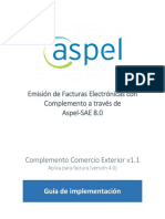 Implementación CCE 1 1 CFDI 4 0 SAE80