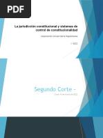 La Jurisdicción Constitucional y Sistemas de Control