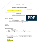 Ejercicios de Titulación Directa Con EDTA