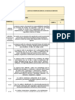 Lista de Verificacion de La Resolucion 0312