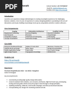 Shakti Prasad Pattanaik - Senior UX Designer Resume