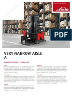 Very Narrow Aisle A: Capacity 1350 KG - Series 5022