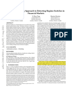 A Hybrid Learning Approach To Detecting Regime Switches in Financial