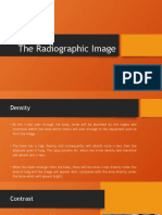 The Radiographic Image