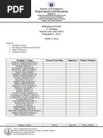 Attendance