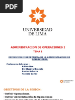 Semana 1. Administracion de Operaciones