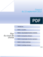 Cours de Chimie 2 - Les Principales Fonctions Minérales