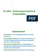 Unit 1 - Environemt & Ecosystem