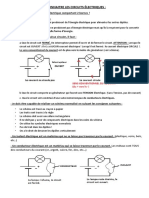 Fiche Les Circuits Electriques