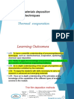 Lecture - 2 - Thermal Evaporation