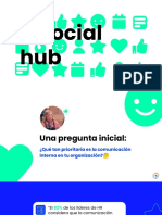 Lanzamiento Social Hub