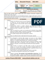 Septiembre - 3er Grado Ciencias Naturales (2022-2023)