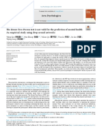 2022 - The House-Tree-Person Test Is Not Valid For The Prediction of Mental Health - An Empirical Study Using Deep Neural Networks