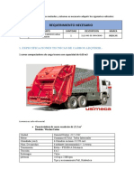 Especificacion Carrobasurero