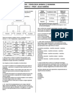 Lista Extra - Revisão de Fisiologia Animal e Humana - Extensivo