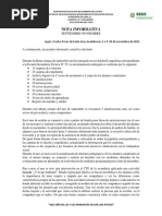 Nota Informativa - Sec. Tec. 55