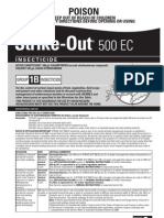 STRIKE-OUT 500 EC Product Label