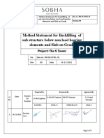 Method Statement For Backfilling Compaction Final