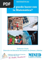 Matematica Undecimo Grado