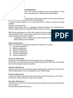 L7 Sad System Operation and Maintenance