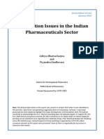 Competition Issues in The Indian Pharmaceuticals Sector - OK