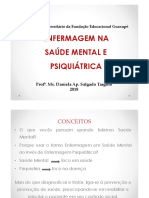 Enfermagem em Saúde Mental E Psiquiatria - AULA 1