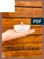 E-Book Combinações de Essências para Velas