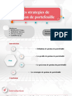 Strategies de Gestion de Portefeuille