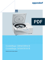 Centrifugation Operating Manual Centrifuge 5804 5804 R Centrifuge 5810 5810 R