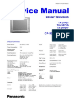 Panasonic tx-21pz 1 D F P Chassis cp521fs (ET)