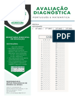 8º Ano - Avaliação Dignóstica 2022.2