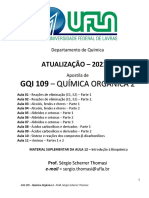 GQI 109 - Apostila Completa - Prof Sergio Scherrer Thomasi 2021 1