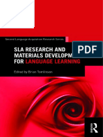 Sla Research and Materials