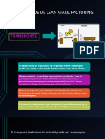 DESPERDICIOS DE LEAN MANUFACTURING Transporte