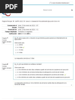 Curso 8 - Evaluación Procedimiento Ejecución Ciclo XIX