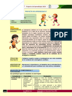 Proyecto de Aprendizaje Ed. Fisica