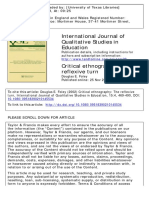 Foley-Critical Ethnography - The Reflexive Turn