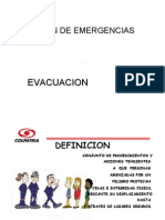 Plan de Evacuación