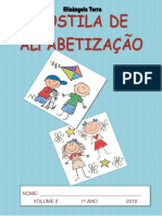 Apostila de Alfabetização - 1º Ano Vol 2