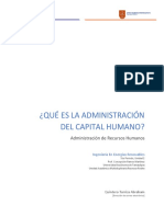 Unidad 2. ¿Qué Es La Administracion Del Capital Humano