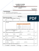 G 6 - MATH FINAL-22-23 - Sample Paper