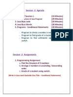 Session-2 - BuzzWords ByteCode Programs