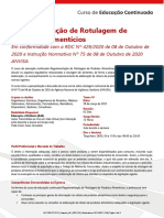 Curso Rotulagem